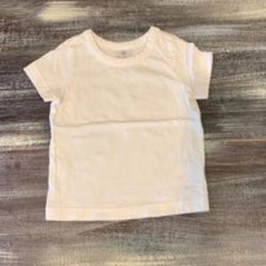 Hanna Andersson White SS Shirt Sz 85